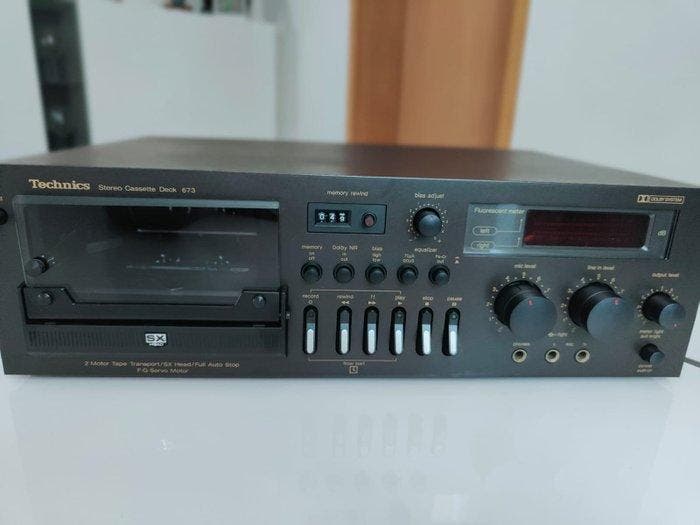Technics - RS-673 Cassetterecorder-speler, Audio, Tv en Foto, Radio's