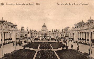 België - Stad en Landschap - Gent - Wereldtentoonstelling