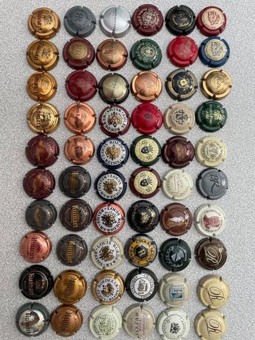 Collection thématique - 300x Capsules de Champagne