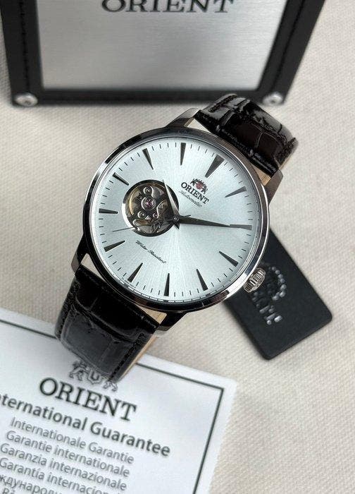 Orient - Contemporary Open Heart Automatic - Zonder, Handtassen en Accessoires, Horloges | Heren