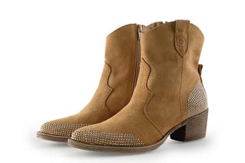 Tamaris Cowboy laarzen in maat 36 Beige, Tamaris, Verzenden, Beige, Zo goed als nieuw
