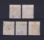 Groot-Brittannië 1862/1864 - set met Queen Victoria, kleine, Gestempeld