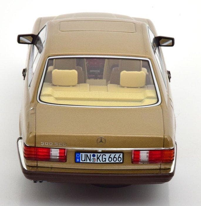 KK-Scale 1:18 - Modelauto - Mercedes Benz 500 SEC (C126) -, Hobby en Vrije tijd, Modelauto's | 1:5 tot 1:12