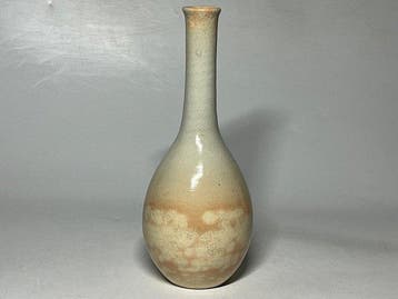 Vase - Vase à fleurs en poterie Hagi, par Sakatadeika Kiln,