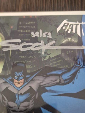Batman 9 - Batman #9 - Signed by Ryan Sook and numbered, Nieuw