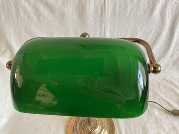 Massive - Bankierslamp - Pianolamp Bankierslamp – Groene
