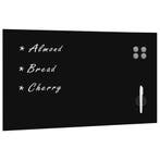 vidaXL Magneetbord wandmontage 120x60 cm glas, Verzenden, Nieuw in verpakking