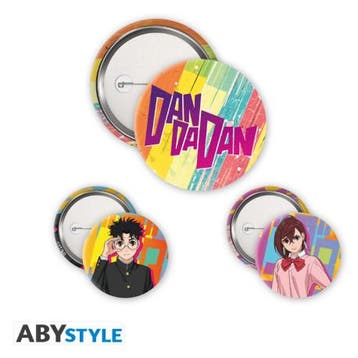 Dan Da Dan Momo & Okarun Badge Pack (x3), Verzamelen, Ophalen of Verzenden, Nieuw