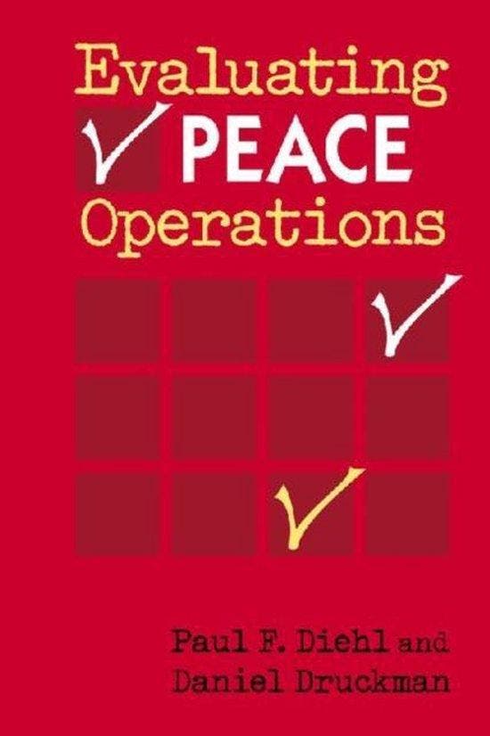 Evaluating Peace Operations 9781588267092 Paul F. Diehl, Boeken, Taal | Engels, Zo goed als nieuw, Verzenden
