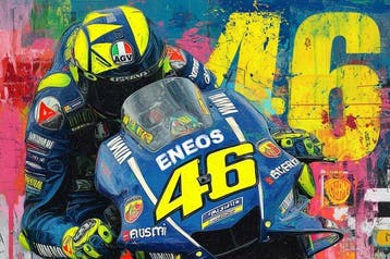 IPR Graph - Valentino Rossi – El Ídolo del MotoGP con el 46, Nieuw