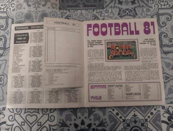 1980/81 Panini Compleet album - Excellent (EX), Nieuw