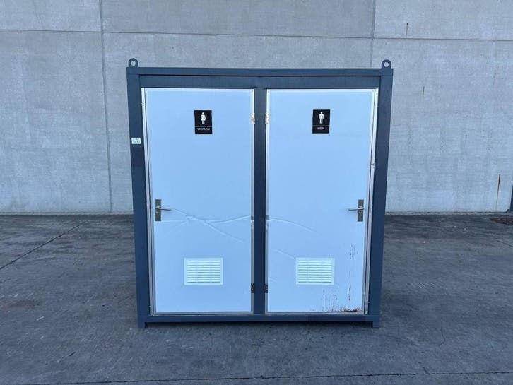 Veiling: Dubbele WC Cabine Nieuw, Autos : Pièces & Accessoires, Batteries & Accessoires, Enlèvement