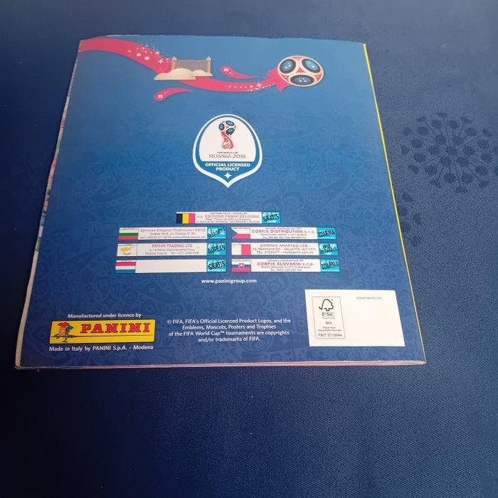 Panini Russia 2018 Belgium edition - 1 Compleet album -, Verzamelen, Stickers