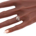 Ring - 18 karaat Geel goud, Witgoud - Diamant - Vintage uit, Nieuw