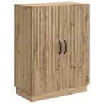 vidaXL Dressoir Artisanaal eiken 66 x 34,5 x 87 cm Bewerkt, Verzenden