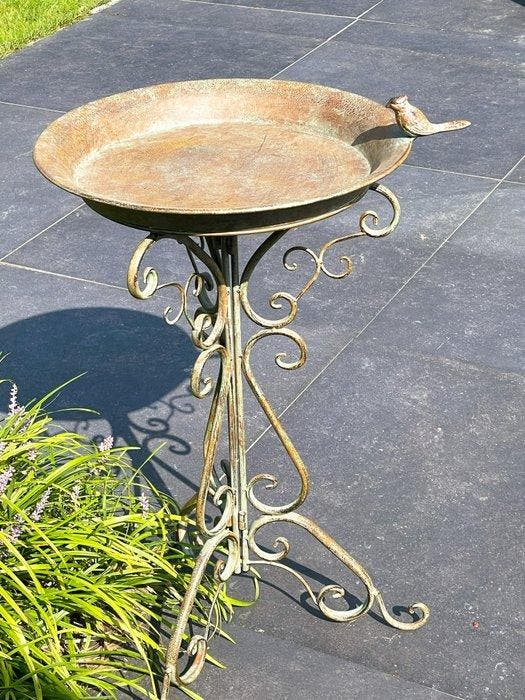 Vogelbad - Gietijzer, Smeedijzer, Antiquités & Art, Curiosités & Brocante