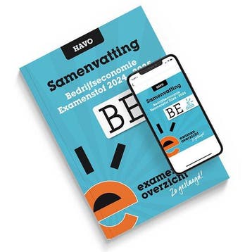 ExamenOverzicht - Samenvatting Bedrijfseconomie HAVO, Verzenden, ExamenOverzicht