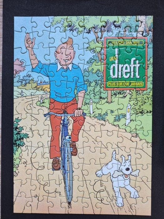 Tintin - 2 - Oude puzzel Kuifje - Tintin - Was Dreft, Boeken, Strips | Comics