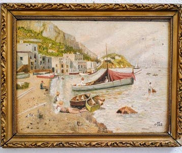 Alfonso Gatto (XX) - Pescatori sulla costiera amalfitana