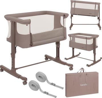 Lionelo Aurora 3in1 Co-sleeper - Babybedje tot 9 kg  - 4..., Verzenden, Nieuw