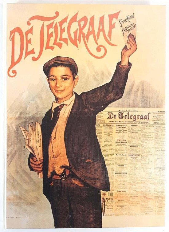 Telegraaf selectie uit de telegraaf 1893-1992 9789061221906, Boeken, Overige Boeken, Gelezen, Verzenden