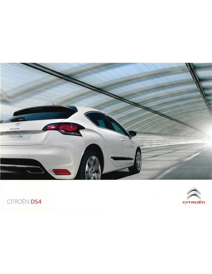 2011 CITROEN DS4 BROCHURE NEDERLANDS, Boeken, Auto's | Folders en Tijdschriften
