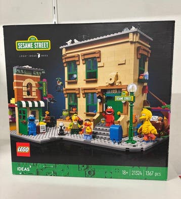 Lego Set - 21324 - Ideas (CUUSOO) - Sesame Street, Nieuw