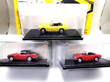1:43 - Modelauto - Honda S800 & S500 1:43 Diecast Model Set