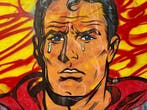 Dillon Boy (1979) - Crying Superman Graffiti Street Art /