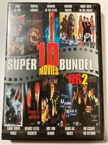 FILMBOX / SUPER 10 MOVIES BUNDLE NUMMER 2 (DVD), Gebruikt