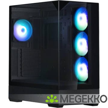 Zalman P40 Prism Plus Black Midi Tower Zwart, Computers en Software, Computerbehuizingen, Verzenden, Nieuw
