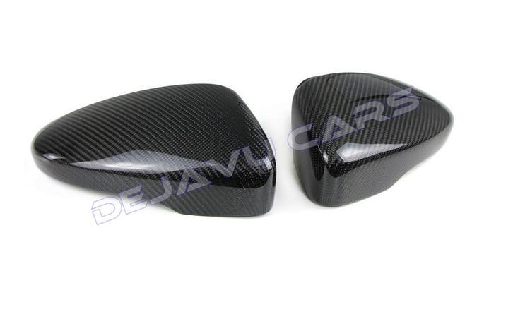 Carbon spiegelkappen voor Volkswagen Scirocco 3, Autos : Divers, Tuning & Styling, Enlèvement ou Envoi