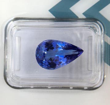 Sans prix de réserve - 1 pcs Bleu, Violet Tanzanite - 3.98