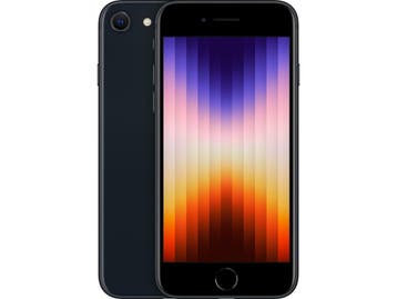 Apple iPhone SE (3e gen) - Refurbished - 128GB - Midnight, Telecommunicatie, Mobiele telefoons | Apple iPhone, Verzenden, Zo goed als nieuw