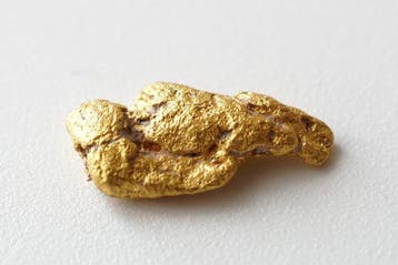 Goud Natif, goudklomp uit Suriname of Frans-Guyana 0,957