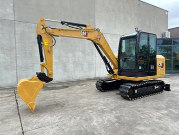 Veiling: Midigraafmachine Caterpillar 305.5E2 Diesel 2018, Ophalen