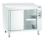 Warmhoudkast | RVS | 2 Schuifdeuren + Achteropstand | 2kW |, Verzenden