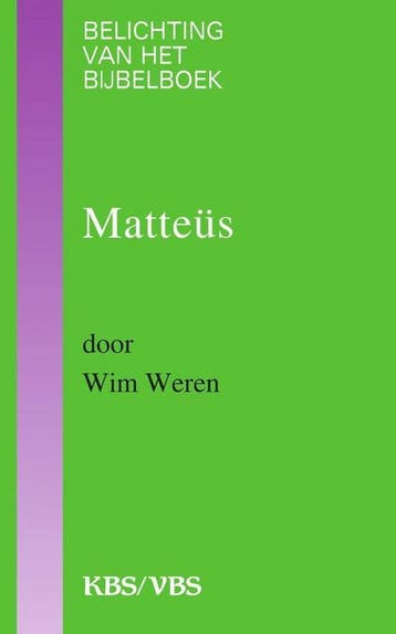 Matteus / Belichting van het bijbelboek 9789061738411, Verzenden, Gelezen, W. Weren