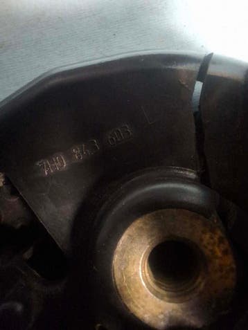 VOLKSWAGEN TRANSPORTER T5 T6 schuifdeur slot links 7H0 84..., Gebruikt, Links, Ophalen of Verzenden, Volkswagen