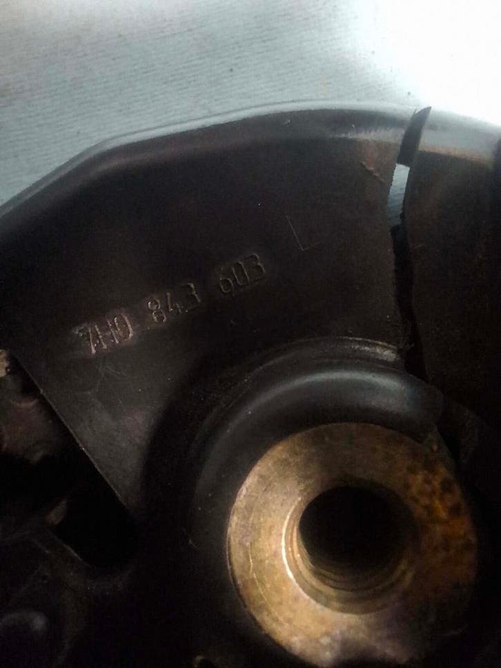 VOLKSWAGEN TRANSPORTER T5 T6 schuifdeur slot links 7H0 84..., Auto-onderdelen, Carrosserie, Gebruikt, Volkswagen, Links, Deur