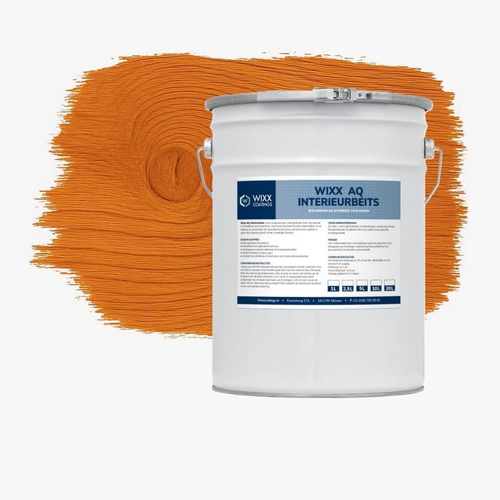 Wixx AQ Interieurbeits Puur Kersen 2.5L, Doe-het-zelf en Bouw, Verf, Beits en Lak, Nieuw, Verzenden