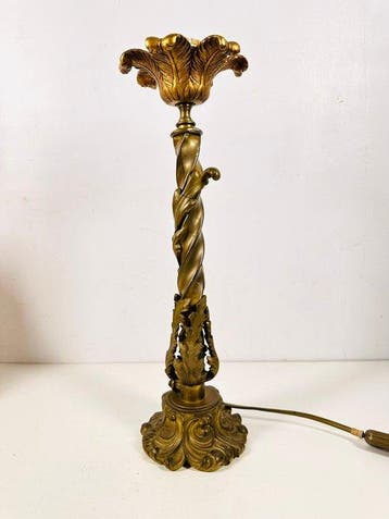 Tafellamp - Franse rococo-stijl ornamentale tafellamp -