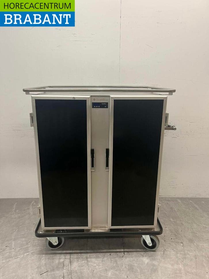 RVS ScanBox Ergo Line Duo A12+AC12 gekoelde wagen 12+12 x, Zakelijke goederen, Horeca | Keukenapparatuur, Ophalen of Verzenden