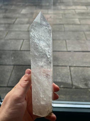 Good Quality AAA rock crystal tower Kristal - Hoogte: 21.6