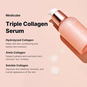 Medicube Triple Collagen Serum 4.0, Verzenden, Nieuw, Gel, Wax, Haarlak of Mousse
