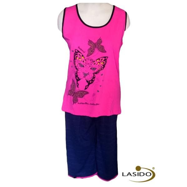 Pyjama | Top met short | 100% katoen | min. afname 12 sets, Kleding | Dames, Ondergoed en Lingerie, Verzenden