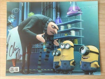 Minions - Chris Renaud (Director) - Autograph, Photo with, Nieuw