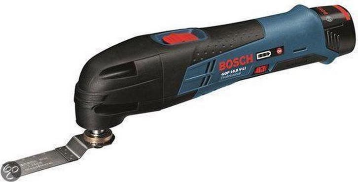 Bosch GOP 10,8 V-LI Accu Multitool - 10,8V - Koffer, Bricolage & Construction, Outillage | Foreuses, Envoi