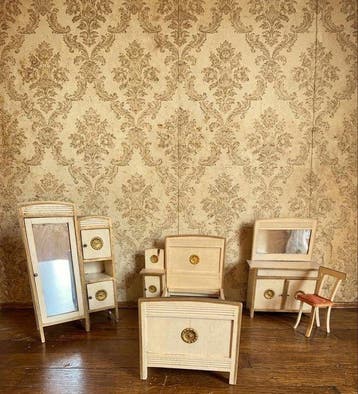 Maison miniature (5) - Europe - Maison de poupée vintage