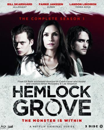 Hemlock grove seizoen 1 (blu-ray tweedehands film), Ophalen of Verzenden